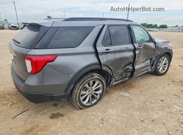1FMSK7DHXRGA80712 2024 FORD EXPLORER Серый Задняя правая четверть