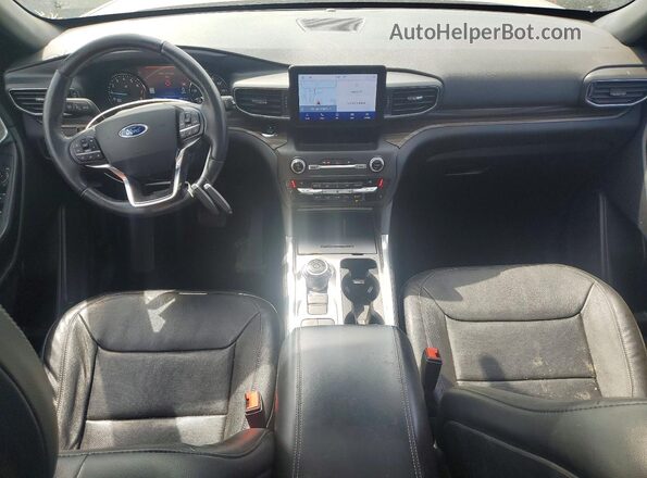 1FMSK7FH1LGA30611 2020 FORD EXPLORER Green Առջևի վահանակի տեսք