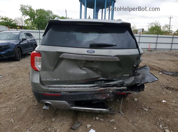 1FMSK7FH1LGA30611 2020 FORD EXPLORER Green Հետևի տեսք