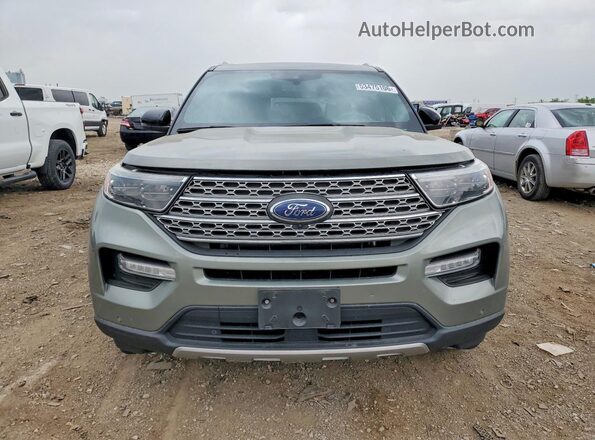 1FMSK7FH1LGA30611 2020 FORD EXPLORER Green Դիմացի տեսք