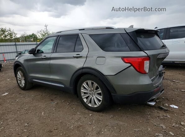 1FMSK7FH1LGA30611 2020 FORD EXPLORER Green Հետևի ձախ