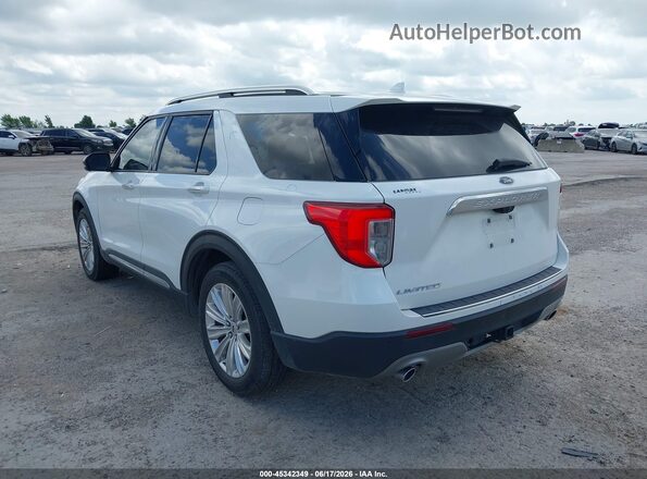 1FMSK7FH1MGC47934 2021 FORD EXPLORER White Հետևի ձախ