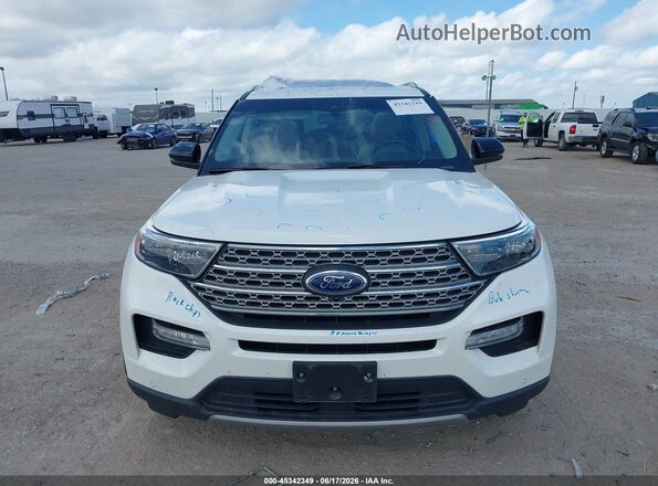 1FMSK7FH1MGC47934 2021 FORD EXPLORER White Սարքավորումների վահանակի տեսք