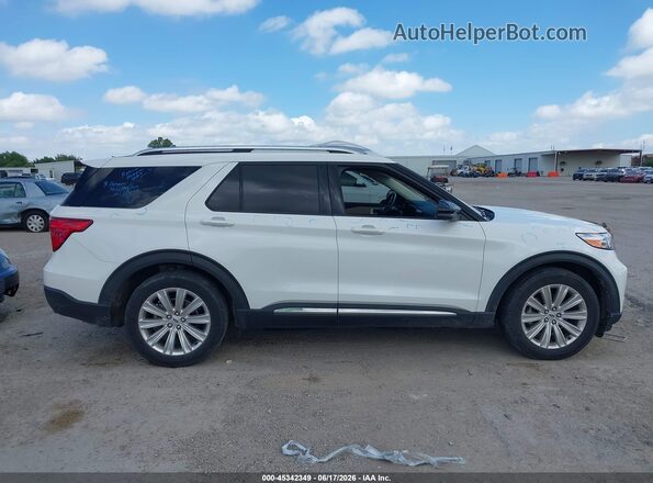 1FMSK7FH1MGC47934 2021 FORD EXPLORER White Սալոնի հետևի տեսք