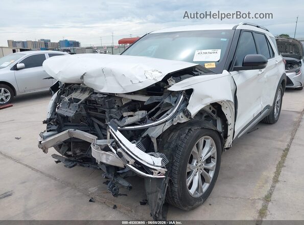 1FMSK7FH2LGA15289 2020 FORD EXPLORER White Դիմացի տեսք