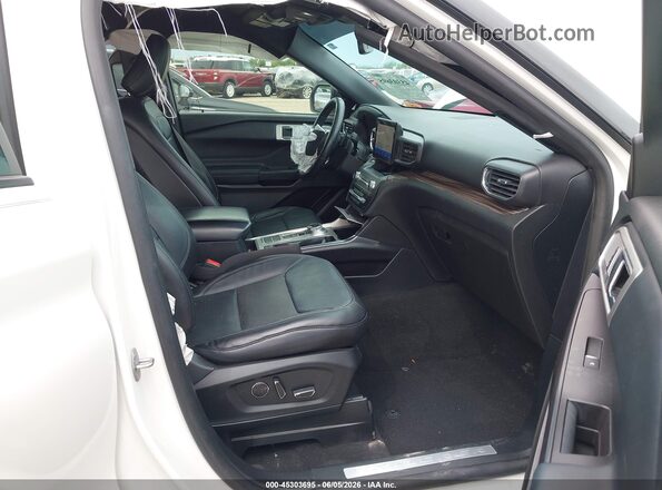 1FMSK7FH2LGA15289 2020 FORD EXPLORER White Սալոնի դիմացի տեսք