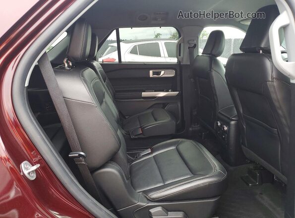 1FMSK7FH2NGA46321 2022 FORD EXPLORER Burgundy 