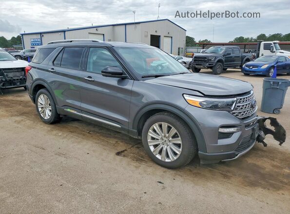 1FMSK7FH2NGA80193 2022 FORD EXPLORER Gray Front right