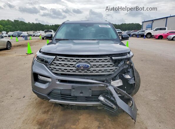 1FMSK7FH2NGA80193 2022 FORD EXPLORER Gray Front view