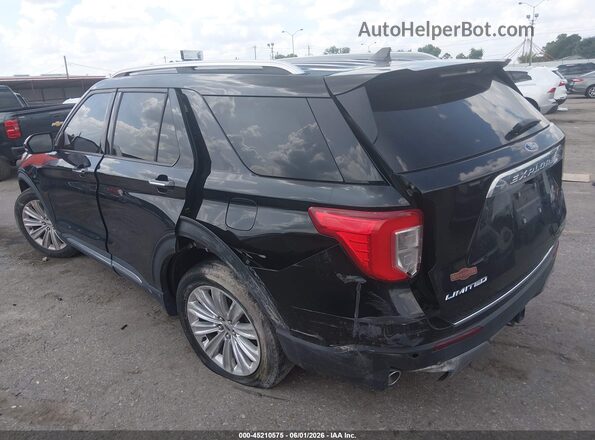 1FMSK7FH2PGA76342 2023 FORD EXPLORER Черный Задняя левая четверть