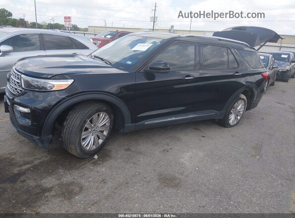1FMSK7FH2PGA76342 2023 FORD EXPLORER Черный Передняя левая четверть