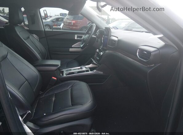 1FMSK7FH2PGA76342 2023 FORD EXPLORER Черный Вид салона спереди