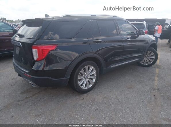 1FMSK7FH2PGA76342 2023 FORD EXPLORER Черный Задняя правая четверть
