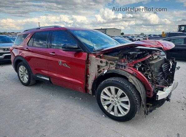 1FMSK7FH3LGA26804 2020 FORD EXPLORER Red Front right