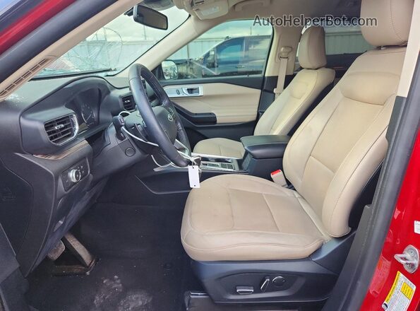 1FMSK7FH3LGA26804 2020 FORD EXPLORER Red Front interior view
