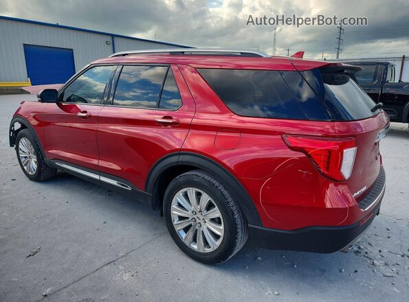1FMSK7FH3LGA26804 2020 FORD EXPLORER Red Rear left