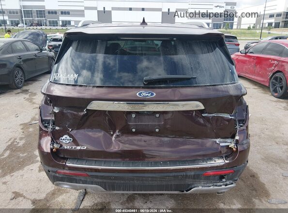 1FMSK7FH3LGB11254 2020 FORD EXPLORER Коричневый 