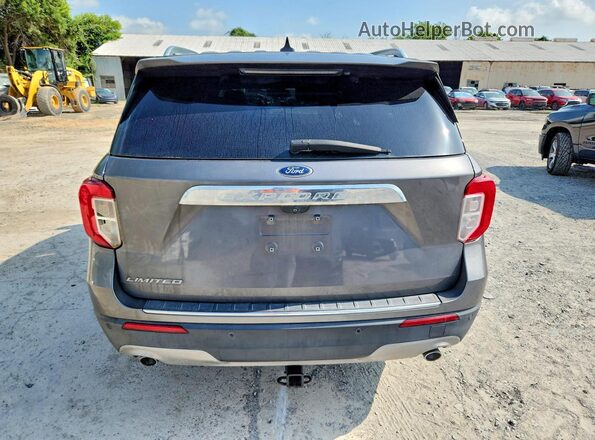 1FMSK7FH3MGA04822 2021 FORD EXPLORER Black Հետևի տեսք