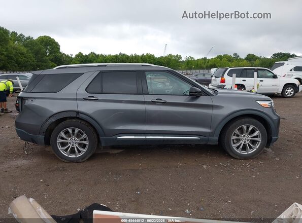 1FMSK7FH3MGB06153 2021 FORD EXPLORER Gray Widok wnętrza 360 stopni
