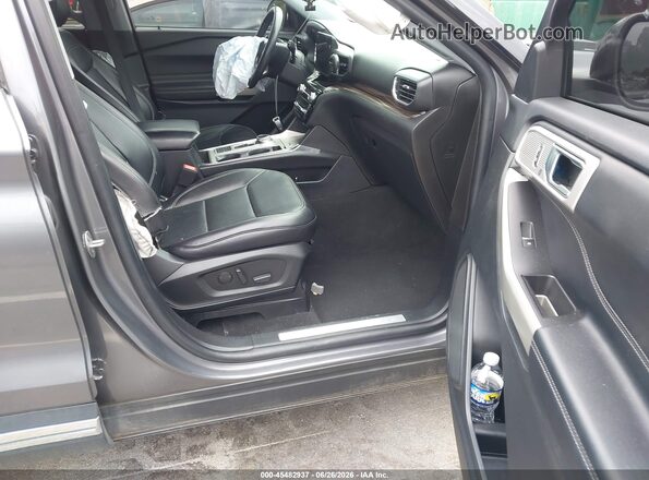 1FMSK7FH4NGA51102 2022 FORD EXPLORER Gray Vista interior delantera