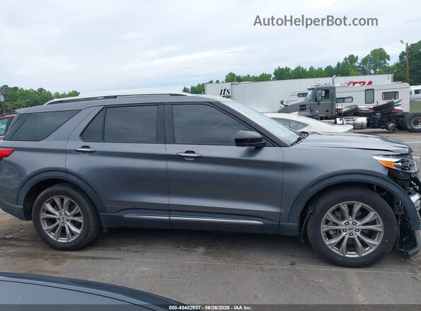 1FMSK7FH4NGA51102 2022 FORD EXPLORER Gray Vista interior de 360 grados