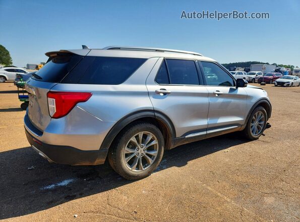 1FMSK7FH4NGB29166 2022 FORD EXPLORER Silver Հետևի աջ