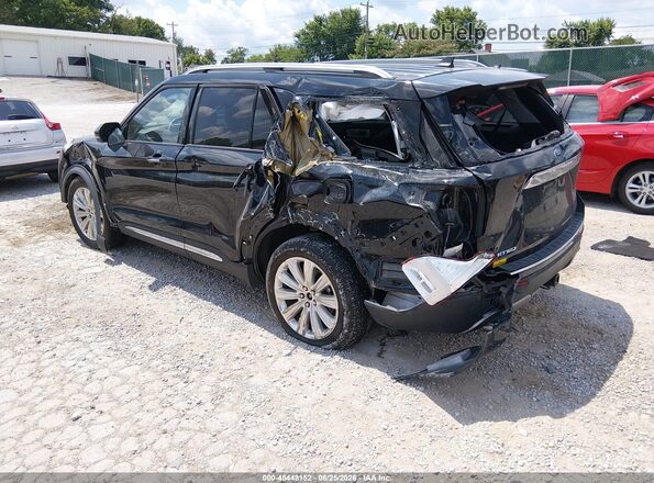 1FMSK7FH4PGA14070 2023 FORD EXPLORER Black Tył lewy