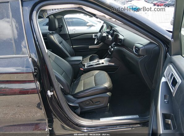 1FMSK7FH4PGA14070 2023 FORD EXPLORER Black Widok wnętrza z przodu