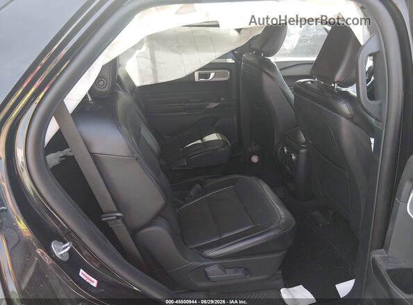 1FMSK7FH5LGB56776 2020 FORD EXPLORER Black Vista de la etiqueta del VIN