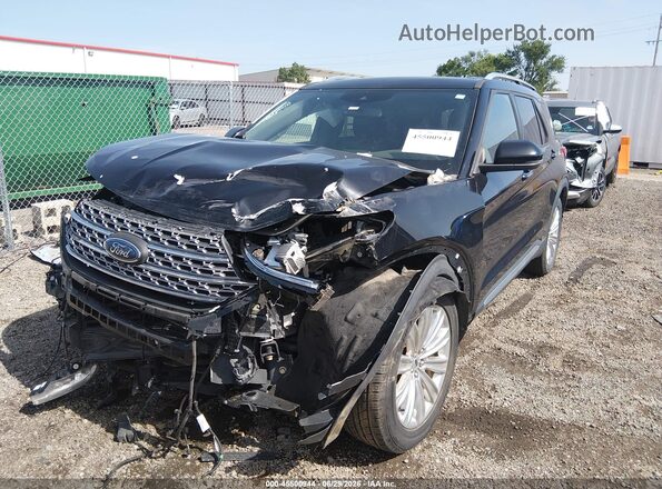 1FMSK7FH5LGB56776 2020 FORD EXPLORER Black Vista frontal