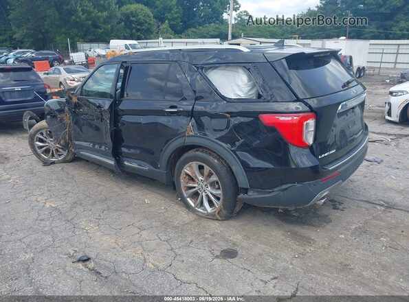 1FMSK7FH5MGB52857 2021 FORD EXPLORER Black Հետևի ձախ
