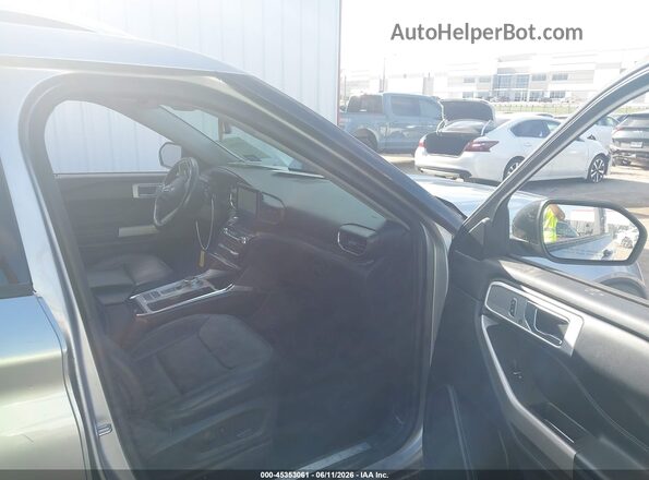 1FMSK7FH5MGB95238 2021 FORD EXPLORER Silver Front interior view