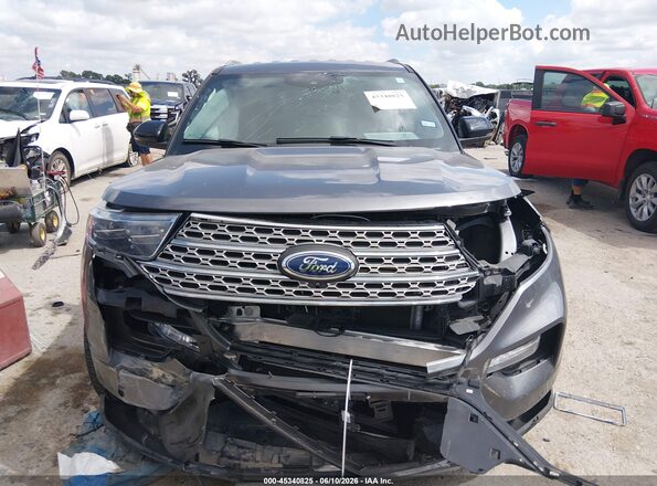 1FMSK7FH5NGA63940 2022 FORD EXPLORER Gray წინა ხედი