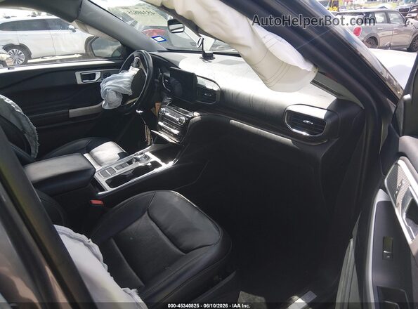 1FMSK7FH5NGA63940 2022 FORD EXPLORER Gray წინა სალონის ხედი