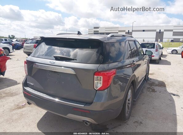 1FMSK7FH5NGA63940 2022 FORD EXPLORER Gray უკანა მარჯვენა