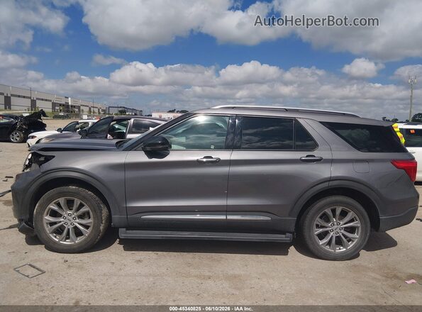 1FMSK7FH5NGA63940 2022 FORD EXPLORER Gray უკანა სალონის ხედი
