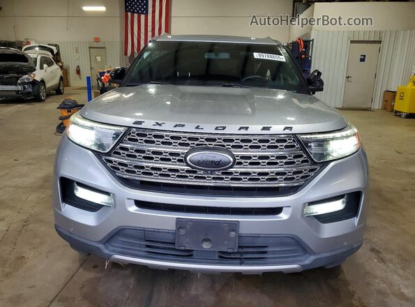 1FMSK7FH7LGA34209 2020 FORD EXPLORER Серебряный Вид спереди