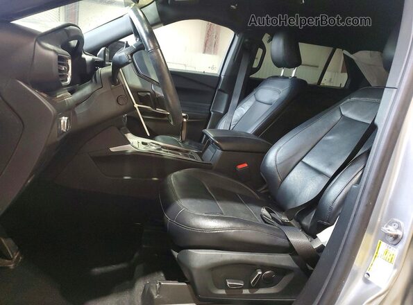 1FMSK7FH7LGA34209 2020 FORD EXPLORER Серебряный Вид салона спереди