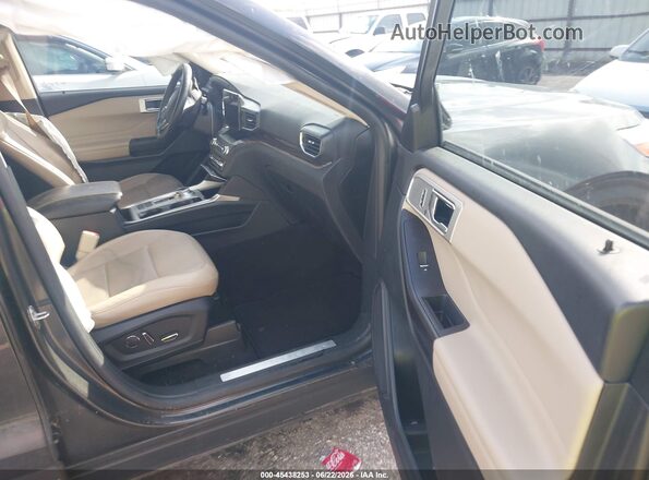 1FMSK7FH7LGA52516 2020 FORD EXPLORER Gray Front interior view