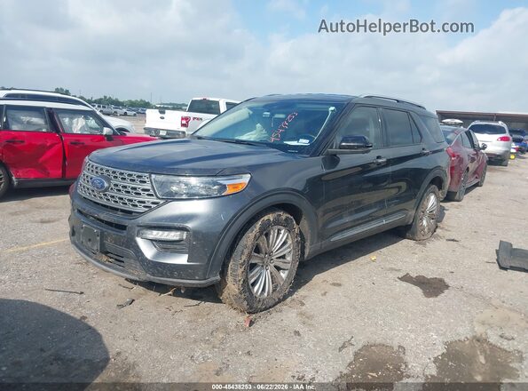 1FMSK7FH7LGA52516 2020 FORD EXPLORER Gray Front left