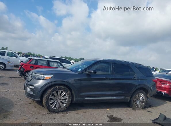 1FMSK7FH7LGA52516 2020 FORD EXPLORER Gray 360 interior view