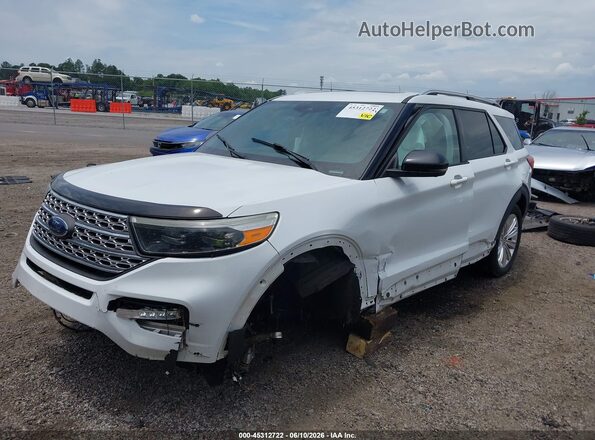 1FMSK7FH7LGA93728 2020 FORD EXPLORER White Front left