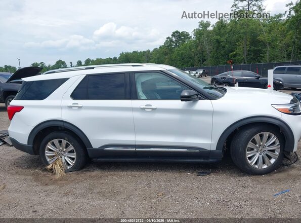 1FMSK7FH7LGA93728 2020 FORD EXPLORER White Rear interior view