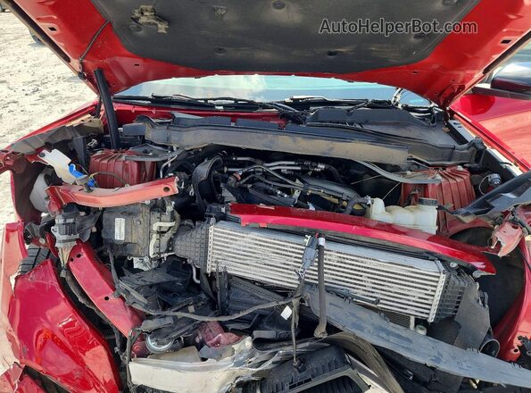 1FMSK7FH7MGA22269 2021 FORD EXPLORER Red Rear interior view