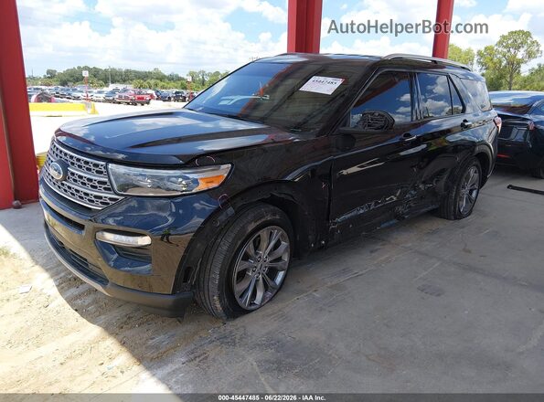 1FMSK7FH7RGA02854 2024 FORD EXPLORER Черный Передняя левая четверть