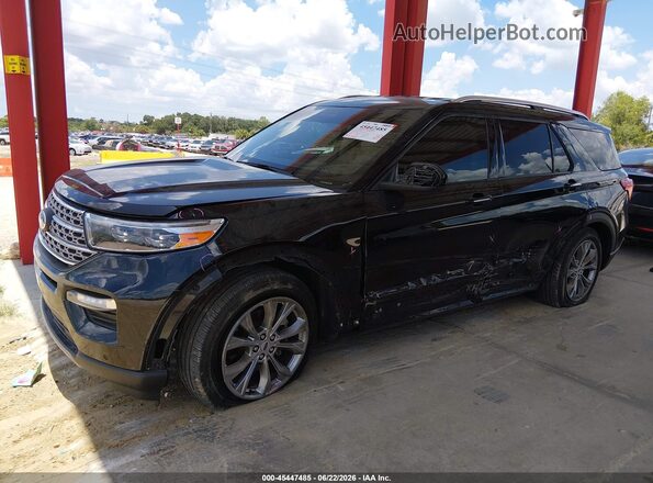 1FMSK7FH7RGA02854 2024 FORD EXPLORER Черный Вид спереди