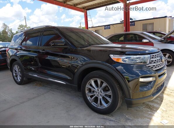 1FMSK7FH7RGA02854 2024 FORD EXPLORER Черный Панорамный вид салона 360°