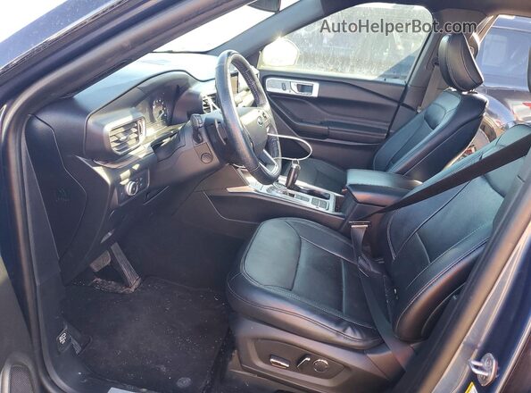 1FMSK7FH8LGA27351 2020 FORD EXPLORER Синий Вид салона спереди
