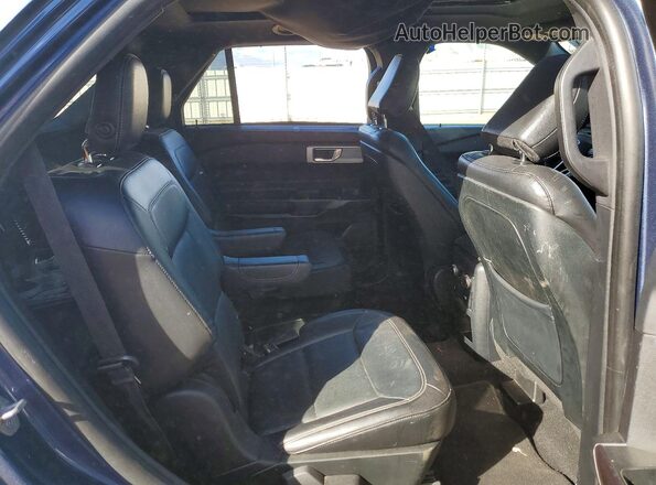 1FMSK7FH8LGA27351 2020 FORD EXPLORER Синий Вид задних сидений