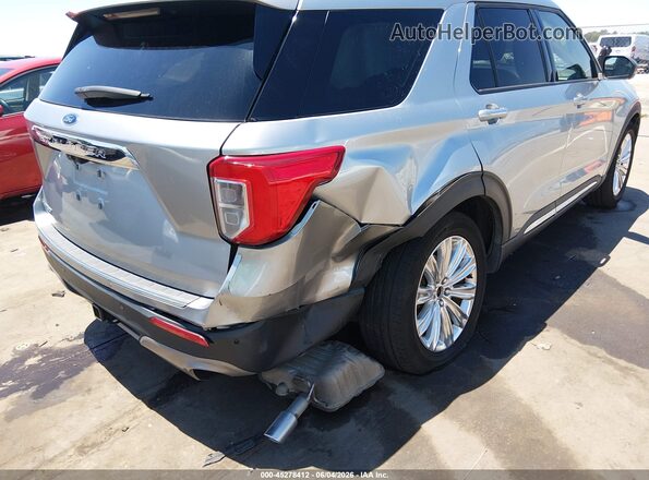 1FMSK7FH8MGA56253 2021 FORD EXPLORER Silver Вид спереду